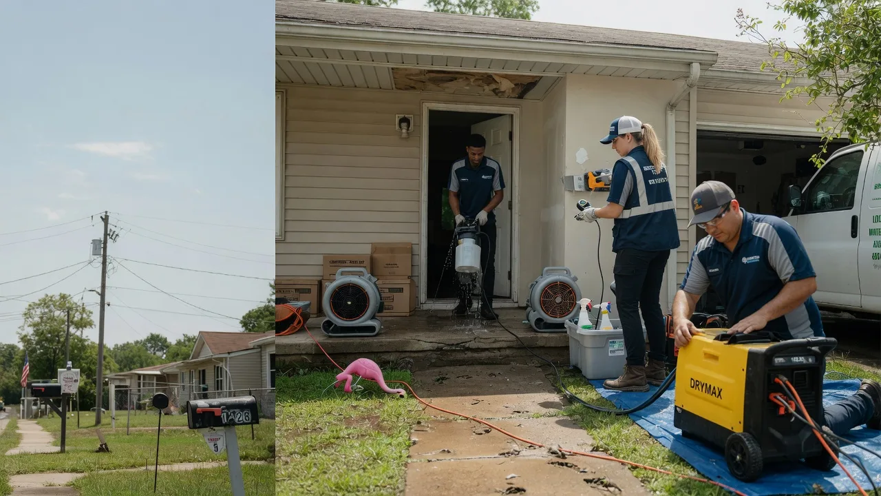 Storm Damage Water Removal in Webster, SD near me